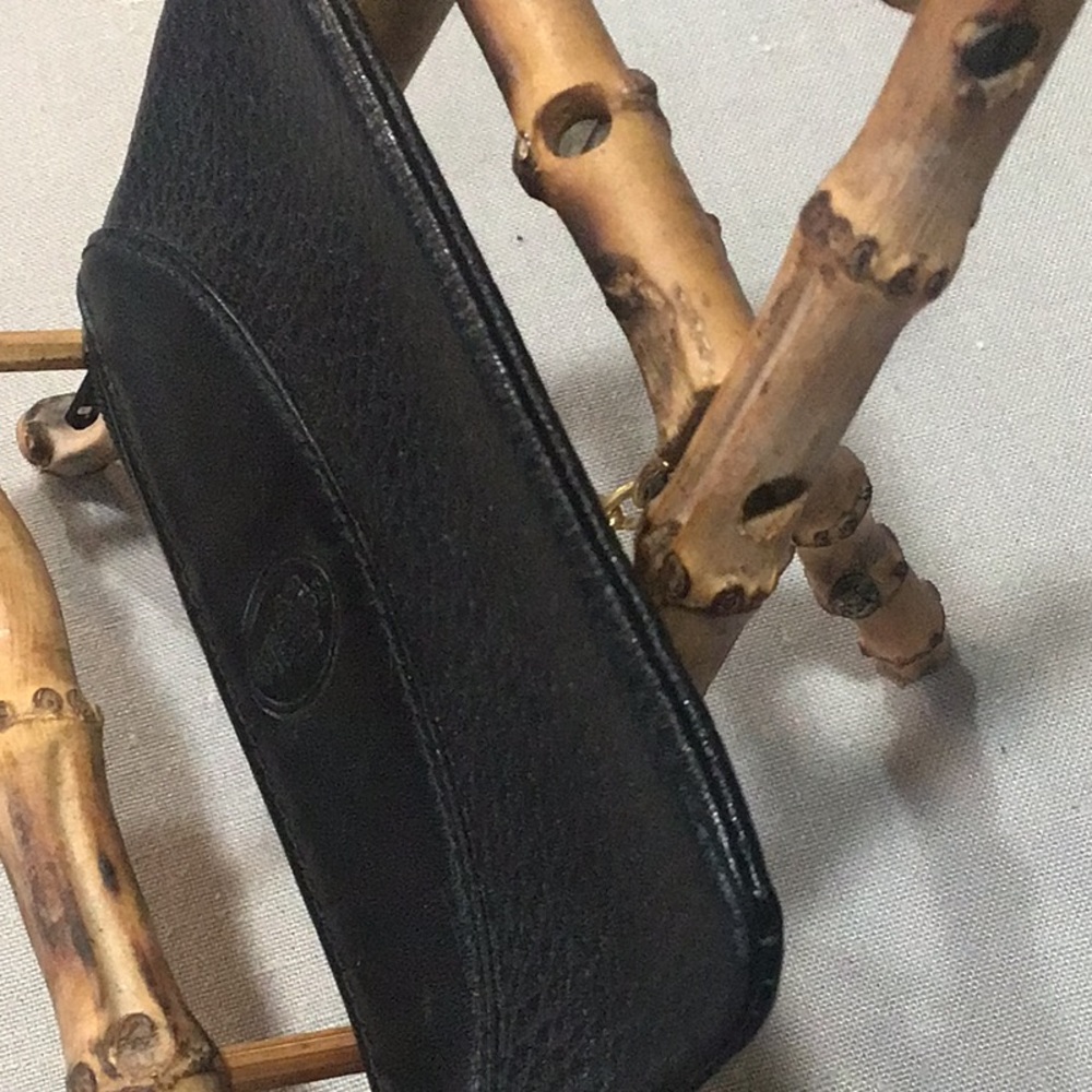 Vintage Marc Cross Card Holder with Lock chain clip - Picture 6 of 8